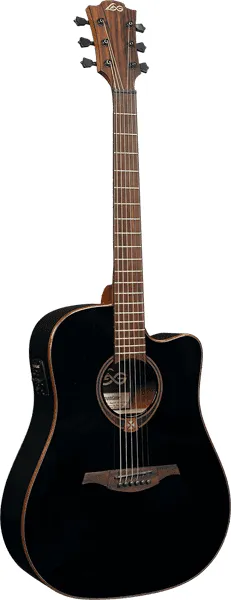 Lag Guitars T118DCE-BLK