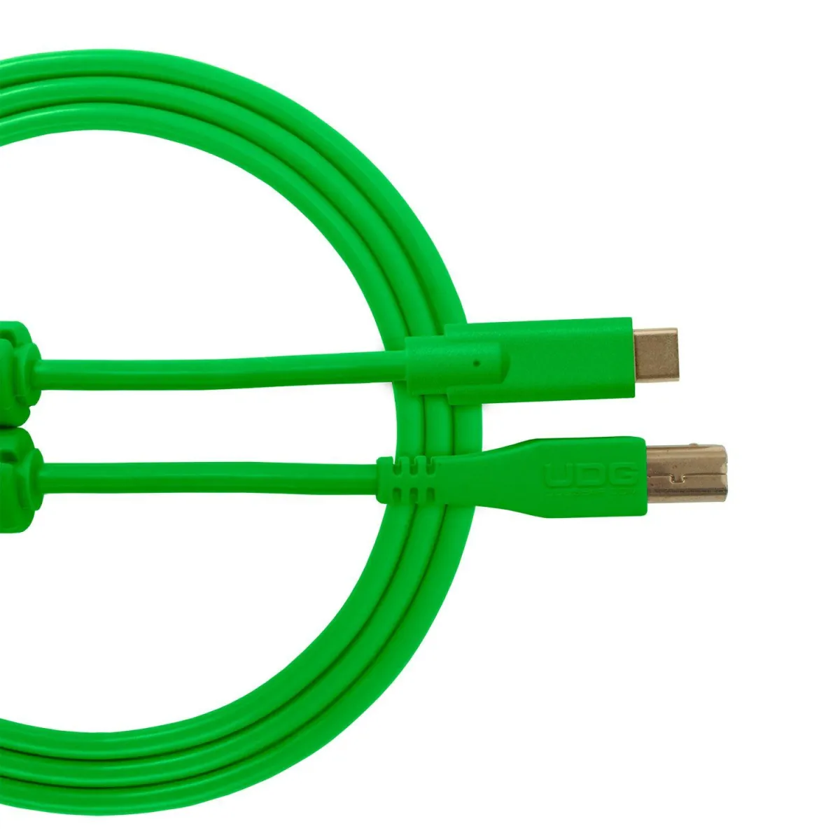 UDG USB 2.0 C-B Green Straight 1,5m