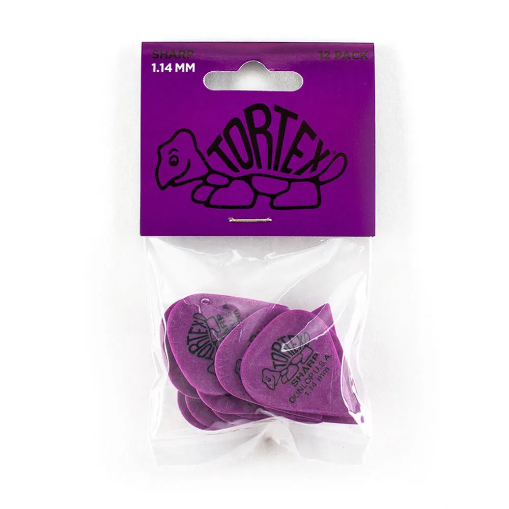 Dunlop 412P1.14 Tortex Sharp-12/PLYPK