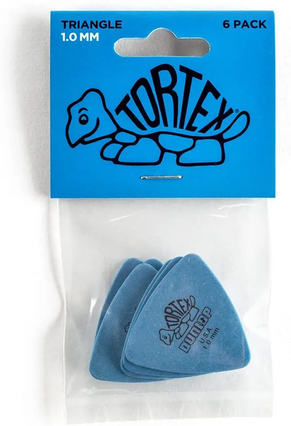Dunlop 431P1.0 Tortex TRI PK-6/PLYPK