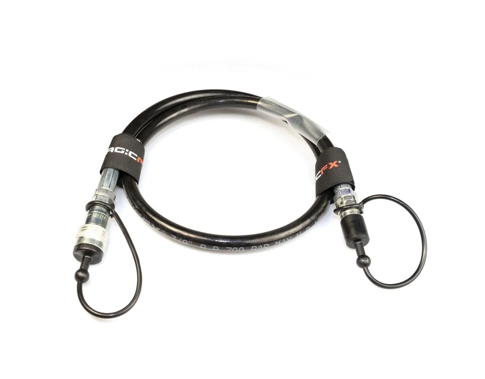 Magic FX CO2 high pressure hose 3/8 Male - Female, 1.25m