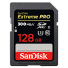 Sandisk SDXC Extreme Pro 128GB 300/260MB/s C10 UHS-II U3