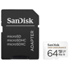 Sandisk Minneskort MicroSDHC 64GB Dashcam/Videmonitoring inc adapt