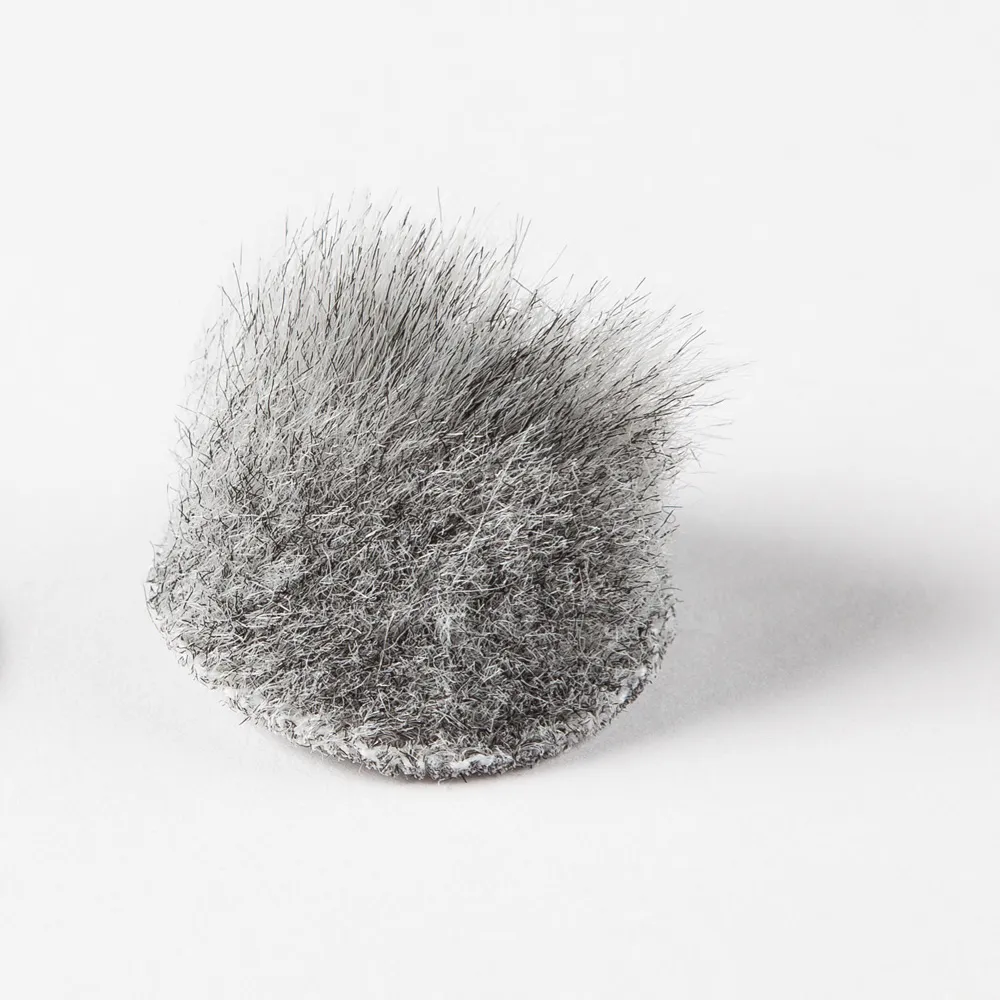 Rycote Overcovers ADV Fur Discs Grey 100