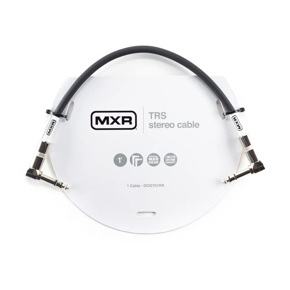 Dunlop MXR Std DCIST1RR TRS Cable 1ft