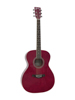 Dimavery AW-303 Western guitar red