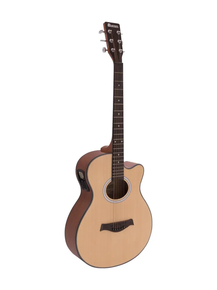 Dimavery AW-400 Western guitar, nature