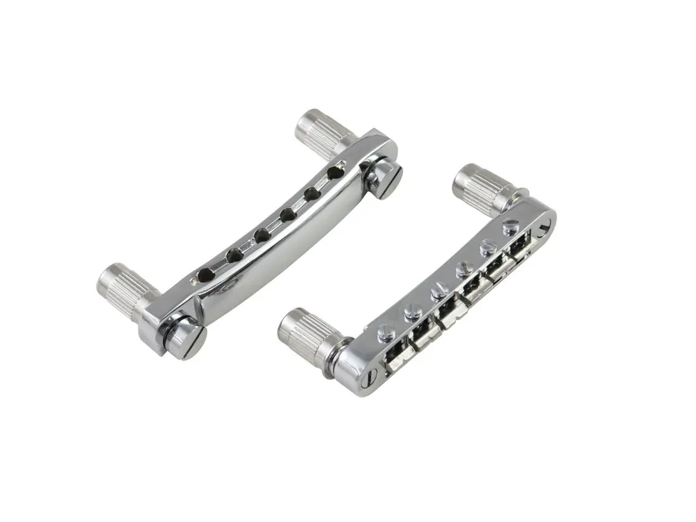 Dimavery Bridge & stopbar tailpiece for LP models