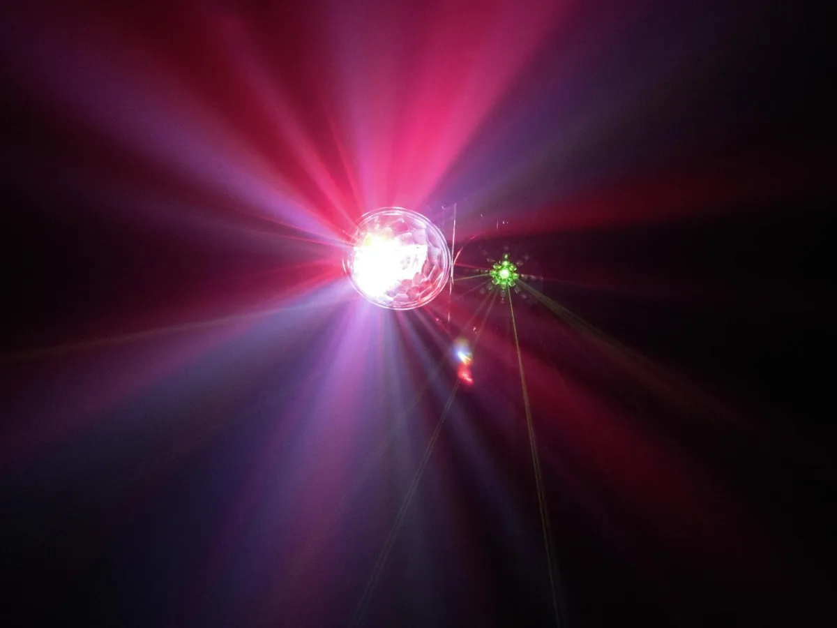 Eurolite LED Mini FE-4 Hybrid Laser Flower
