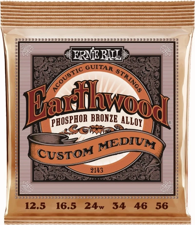 Ernie Ball 2143 Earthwood PSB Custom Medium