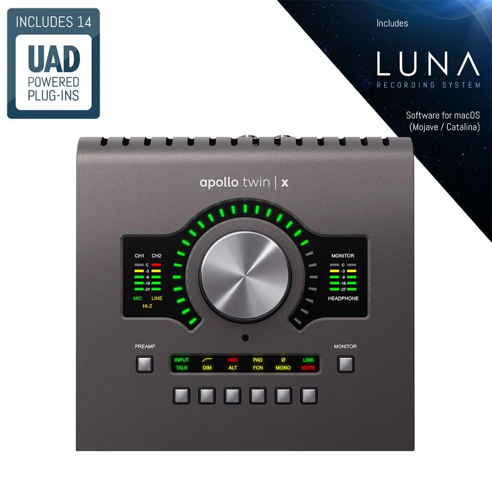 Universal Audio Apollo Twin X QUAD Heritage Edition