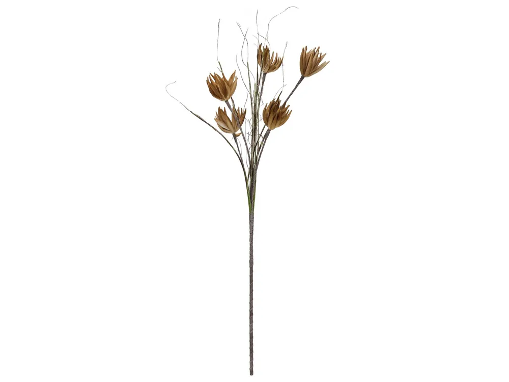 Europalms Artichoke Branch (EVA), artificial, beige, 100cm
