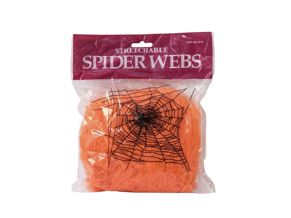 Europalms Halloween spider web orange 100g