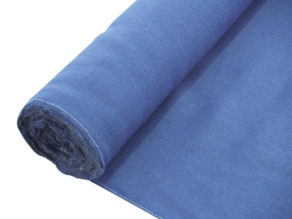Europalms Deco fabric, blue, 130cm
