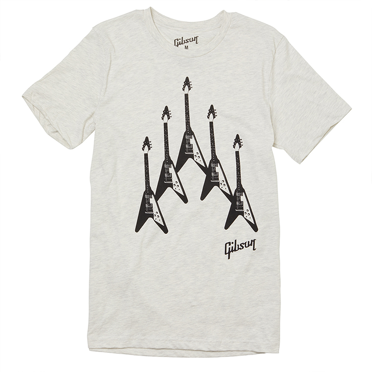 Gibson Flying V 'Formation' Tee | XXL