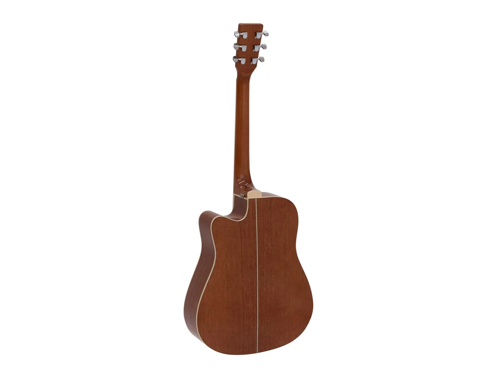 Dimavery JK-500 Western guitar, Cutaway, nature